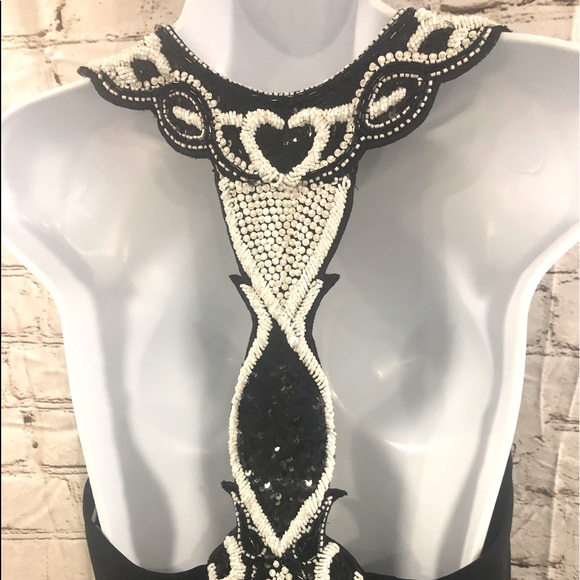 🎉HP🎉Custom Made- Beautiful Women’s Cocktail Dress w/Beading💥 - Picture 12 of 14
